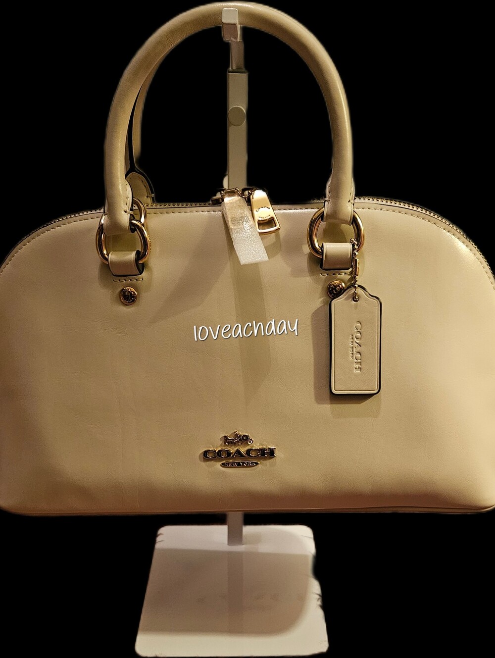 COACH☆Lara Leather Satchel Handbag/Crossbody - NWT